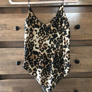 Soft Leopard bodysuit